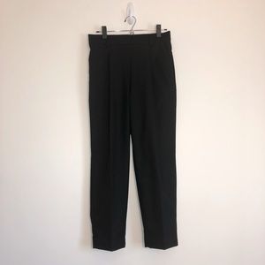 LOFT Pull On Tapered Pants-black-NWT